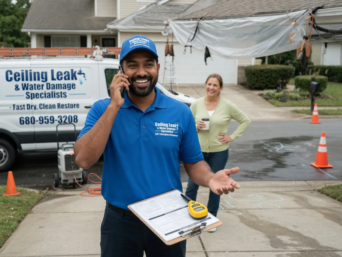 Ceiling Leak Cleanup Ware, MA FAQs